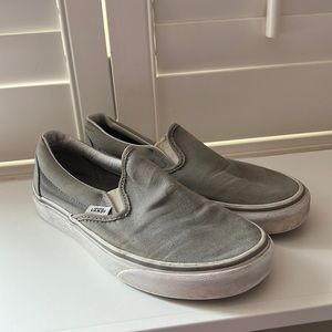 Grey Slip On Vans
